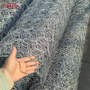 Malla de Alambre Hexagonal Galvanizada por Inmersión en Caliente con Recubrimiento de PVC para Protección Contra Desprendimientos de Rocas, en Rollos de 60*80mm, 80*100mm, 100*120mm - Product Image 3
