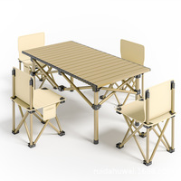 Tragbarer Eierroll-Klapptisch mit Hoher Rückenlehne, Modernes Eisen-Design, 2-Sitzer, für Outdoor-Camping, Picknick, Grillen, Auto-Montierbare Gartenmöbel