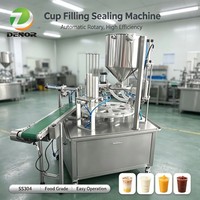 Meilleure Vente : Machine Automatique Professionnelle de Remplissage et Scellage de Gobelets pour Ligne de Production d'Emballage de Jus et de Yaourt Liquide