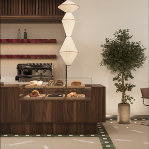 Custom in legno dolci Bar negozio mobili Design in marmo Bar bancone vetro vetrina vetrina - Product Image 2