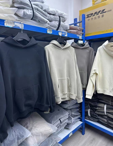 Veste à capuche ample en jean pour homme, collection SS22, article essentiel de l'été, qualité supérieure, vente en gros directe usine 1:1 - Product Image 3