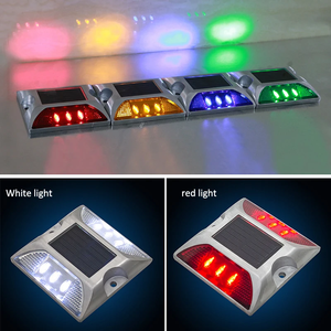 Thương hiệu mới nhôm LED năng lượng mặt trời đường Stud ánh sáng LED đường lái xe đánh dấu phản chiếu đường đánh dấu - Product Image 2