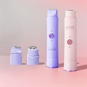 Épilateur électrique 2 en 1 étanche pour femmes, rasoir électrique rechargeable par USB, rasoir électrique pour le corps - Product Image 3