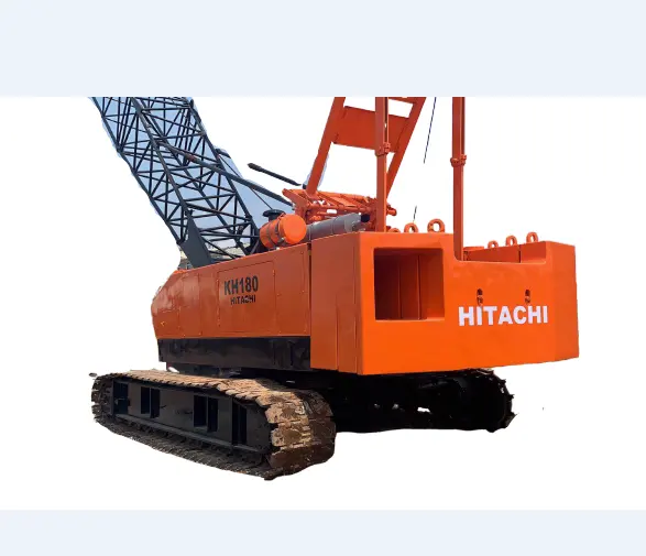 CRAWLER CRANE HITACHI BRAND kh180 / kh180-3 / kh180-2 hitachi crawler crane made in Japan , 50 ton crane for sale for sale