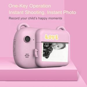Hot Selling 720P 2.4" IPS Type-C <b>Mini</b> Pocket <b>Printer</b> Digital Video Camera with One Click Photography - Product Image 2