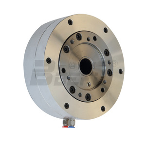 Mandrin pneumatique Beifeng Kq10t 3 à 3 mors de 260 mm, montage frontal avec passage de liquide de refroidissement - Product Image 3