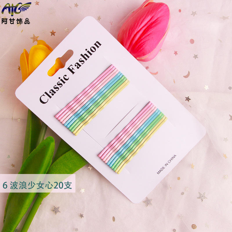 6 Wave Girl Heart 20 Pieces