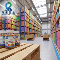 Complément alimentaire sucré aux fruits pour enfants, multi-nutriments quotidiens, favorise une croissance physique saine, multivitamines en gommes