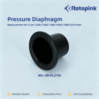 Diaphragme de pression Ratopink VB-PL2736, remplacement pour imprimante CIJ V-jet 1240/1280/1580/1860/1880