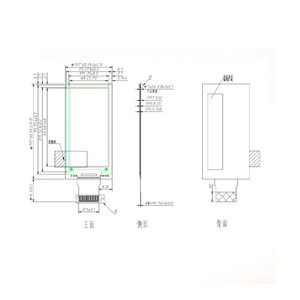 arkt elektronische label anwendung 2,13 inch lcd 104*212 kleine display spi-schnittstelle elektronische papier e papier EPD eink - Product Image 1