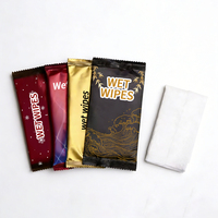 Lingettes d'hygiène féminine ultra-douces personnalisées avec logo OEM, lingettes intimes humides emballées individuellement