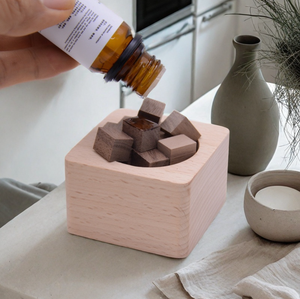 Diffusore personalizzato di olio essenziale aromaterapia in legno profumato catasta di legna per casa ufficio auto guardaroba sala Yoga - Product Image 4