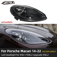 [1979LL]Plug and Play 2014 2017 2019 2020 2016 95B Peningkatan Lampu ke Gaya Matriks 2023 Lampu Depan Laser LED untuk Porsche Macan 95B