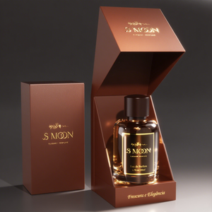 Tùy Chỉnh Rõ Ràng Vàng Nước Hoa Chai Nước Hoa Thủy Tinh Chai Cap 30Ml 50Ml 100Ml Nước Hoa Sang Trọng Chai Với Hộp Từ - Product Image 4