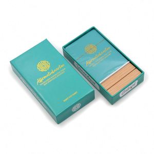 Caja de Cartón Laminada de Alta Calidad con Mensaje Positivo Impreso Personalizado, Juego de Tarjetas de Afirmación de Autodescubrimiento con Soporte - Product Image 1