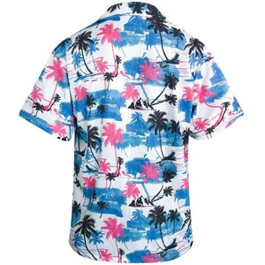 เสื้อเชิ้ตผู้ชายผ้าฝ้ายแขนสั้น คอตั้ง สไตล์ลำลอง ธุรกิจ ท่องเที่ยว รับผลิตตามแบบ ODM สกรีนลายผ้าไหม ระบายอากาศดี เหมาะสำหรับฤดูร้อน - Product Image 2