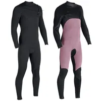Yamamoto neopren zip göğüs wetsuits, 3/2mm 4/3mm özel neopren sörf kıyafeti