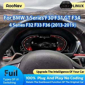 Reproductor de salpicadero de 12,3 pulgadas para BMW 3 Series F30 F31 GT 4 Series F32 F33 F36 2013-2019 IPS LCD Digital Cluster Velocímetro Linux - Product Image 2