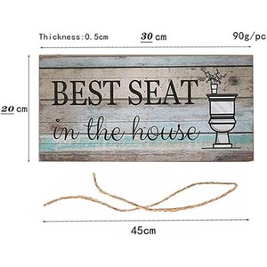 Señalización de madera personalizada para casa de perro, señalización personalizada de una pieza - Product Image 5