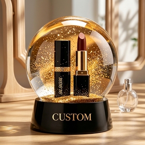 Set di Cosmetici di Lusso in Resina Personalizzato, <span class=keywords><strong>Globo</strong></span> di Neve per Promozioni di Marca, Regali Aziendali, Eventi di Bellezza, Oggetti da Collezione - Product Image 3