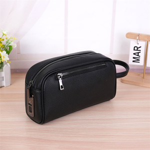 Borsa <span class=keywords><strong>a</strong></span> <span class=keywords><strong>Mano</strong></span> da <span class=keywords><strong>Uomo</strong></span> in Morbida <span class=keywords><strong>Pelle</strong></span> PU con Chiusura Codificata - Product Image 6