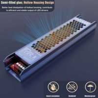 Alimentation à découpage YSD SMPS DC 12V 24V 48V AC110V/220V 30W-500W, garantie 5 ans, pour LED 24V 100W et bande LED