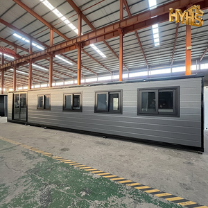 大型20英尺40英尺可扩展集装箱活动房5卧室轻钢预制小户型移动住宅客厅 - Product Image 3