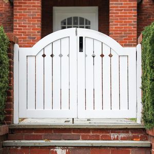 Kit de <span class=keywords><strong>loquet</strong></span> à pêne dormant haute sécurité, serrure de portail robuste avec poignée pour portails en bois/métal, finition noire - Product Image 4