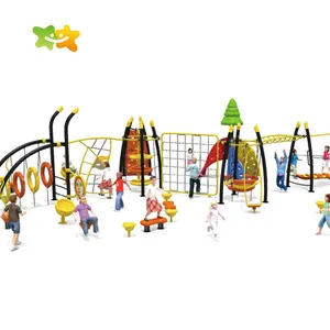 Large Combination Outdoor Children Playground Climbing Rope Net Fitness Sports Equipment Suppliers