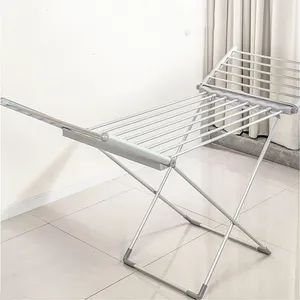 Folding Clothes Drying Rack Portable Winged Electric Cloth Dryer For Balcony