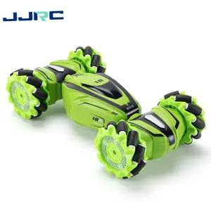 JJRC 4WD RC araba oyuncak 2.4G radyo uzaktan kumanda arabalar RC jest sensörü rotasyon büküm dublör sürüklenme araç oyuncak