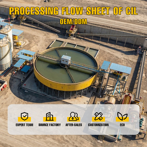 Equipo de Procesamiento de Minería de <span class=keywords><strong>Oro</strong></span> de Alta Eficiencia, 500 TPD EPC, Lixiviación con Carbón Activado, Planta de <span class=keywords><strong>Oro</strong></span> CIP CIL - Product Image 1