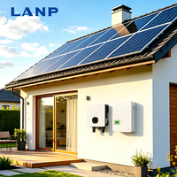 Sistema Híbrido de Paneles Solares Fuera de la Red de 5kW - 16kW, Sistema de Almacenamiento de Energía Solar de 10kW 15kW, Kit Completo con Batería e Inversor