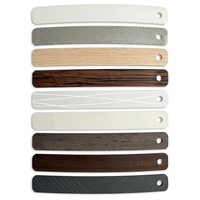 Bande de chant OEM en PVC et ABS, écologique, personnalisable en gros, pour le bordage de panneaux de cuisine et de placards
