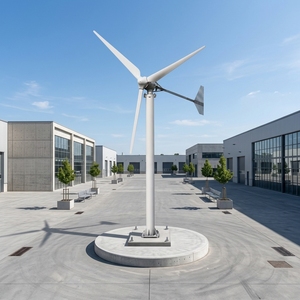 Sistema de Generación de Energía Eólica al por Mayor, 400v 200kw, Eje Horizontal, Eólica Industrial, 3 Aspas, 30m de Altura - Product Image 5