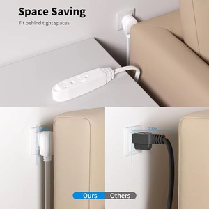 Cable de extensión USA 3 Outlets Power Strip Board - Product Image 6