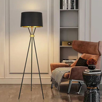 Nordique nouveau Design européen lampadaire trépied luxe salon chevet créatif Led coin lampadaire