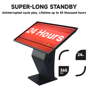 K Type 32 Inch Self-service LCD Advertising Display <b>Screen</b> Information Search All In One Touch Interactive Kiosk - Product Image 4