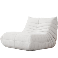 Ensemble de canapés et fauteuils modernes de conception française pour usage hôtelier, rembourrés en mousse sans armature, compressés sous vide, mobilier de salon