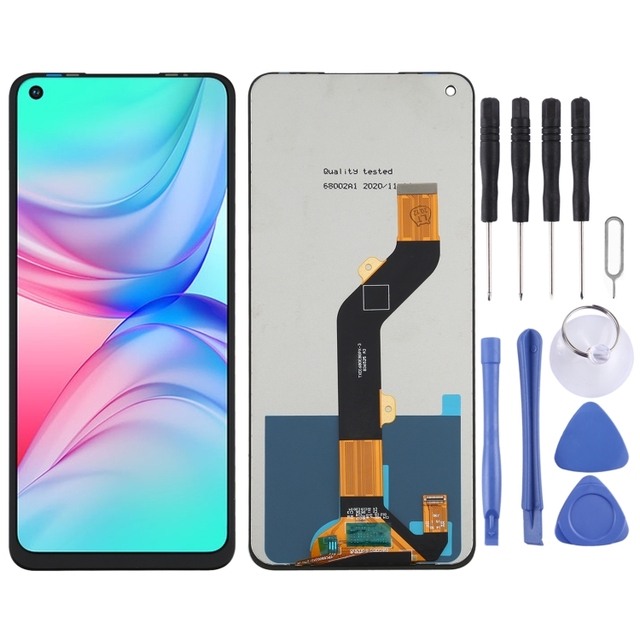 Wholesale Price LCD Screen and Digitizer Full Assembly for Infinix Hot 10 X682B Mobile Phone Lcds Screen Replacement