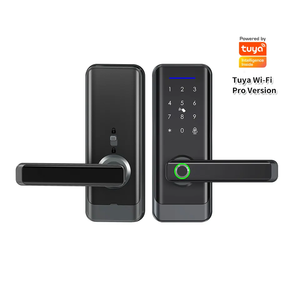 Nhà Máy Bán Buôn Thông Minh Ứng Dụng Khóa Điều Khiển Vân Tay Keyless Tuya Wifi Thông Minh Ổ Khóa Cửa Cho Cửa Gỗ - Product Image 1
