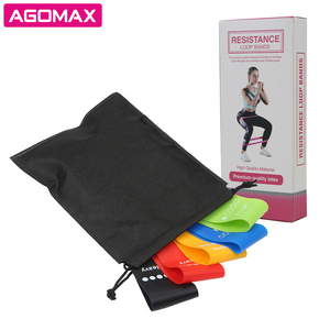 มาใหม่ซิลิโคนท่อความต้านทานวงร่างกายอาคารยิมกีฬาต้านทานวงชุด5 - Product Image 6