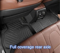Nouvelle conception brevetée, facile à nettoyer, parfaitement adaptée, tapis de voiture intérieurs 5D 4 pièces pour TOYOTA FORTUNER 2012