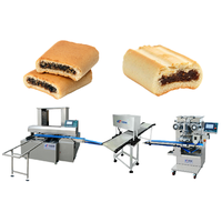 Chine nouvelle ligne de production automatique professionnelle de rouleaux de figues biscuits de barre de figues faisant la machine