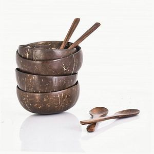 Kokosnuss-Schalenprodukte aus Sri Lanka im Kokosnuss-Stil mit Deckel, Kokosnuss-Schale, kostenloser Versand - Product Image 4