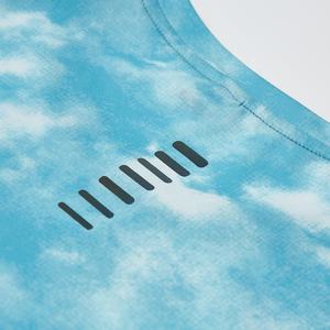 T-shirt da <span class=keywords><strong>donna</strong></span> di nuovo Design abbigliamento sportivo attivo stampa estiva aderente <span class=keywords><strong>Fitness</strong></span> Yoga abbigliamento sportivo da <span class=keywords><strong>donna</strong></span> t-shirt da <span class=keywords><strong>donna</strong></span> Top - Product Image 6