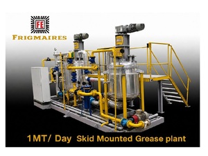 เครื่องจ่ายจาระบีแบบติดตั้งบนรถบรรทุกขนาด 1 MT ระบบผลิตจาระบีอัตโนมัติขนาดกะทัดรัด พร้อมระบบทำความร้อน ทำความเย็น ผสม และทำให้เป็นเนื้อเดียวกัน - Product Image 2