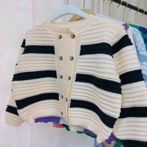 3.69 Dollar FYK192 Casual Long Sleeve Soft Wholesale Knitted <strong>Lady</strong> Sweater Knitted Women <strong>Christmas</strong> <strong>Cardigan</strong> With Colors - Product Image 5