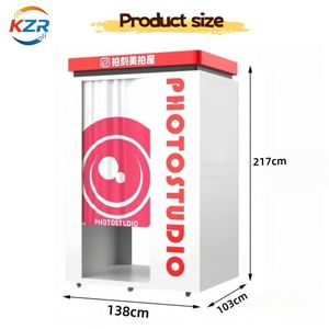 Kiosque photo commercial Paike avec écran tactile automatique et impression instantanée pour investissement commercial - Product Image 6