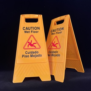Desliza con cuidado la placa <span class=keywords><strong>de</strong></span> advertencia <span class=keywords><strong>de</strong></span> plástico - Product Image 1